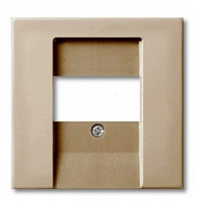 Накладка для USB розетки, шампань, ABB 2539-93-507 Basic 55