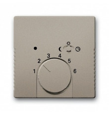Накладка для терморегулятора теплого пола, шампань, ABB 1795-93-507 Basic 55