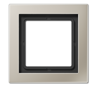 Рамка 1 пост, нержавеющая сталь, Jung LS Design (металл) ESD2981