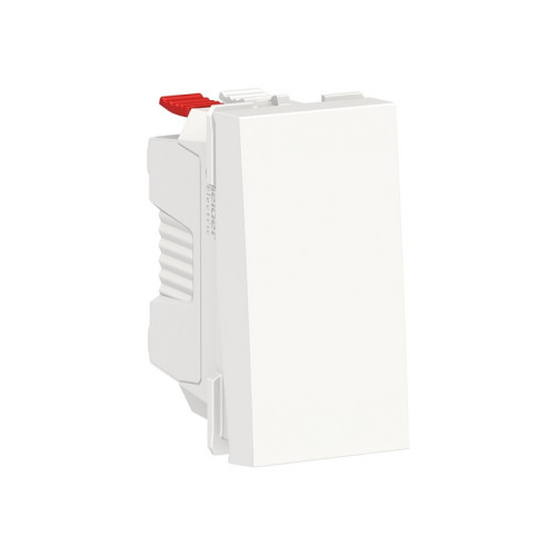 Кнопка, белый, 1 модуль, Unica New Schneider NU310618
