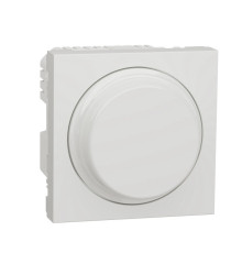 Диммер для LED ламп , белый, 2 модуля, Unica New Schneider NU351418