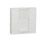 Розетка компьютерная RJ45, 5, STP, белый, 2 модуля, Unica New Schneider NU341318