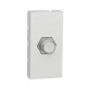 Розетка Coaxial F-type, белый, 1 модуль, Unica New Schneider NU346818
