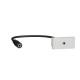 Розетка Minijack, белый, 1 модуль, Unica New Schneider NU343318