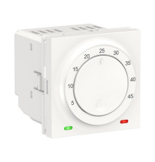 Термостат теплого пола, белый, 2 модуля, Unica New Schneider NU350318