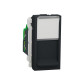 Розетка компьютерная RJ45, 5 UTP, антрацит, 1 модуль, Unica New Schneider NU341054
