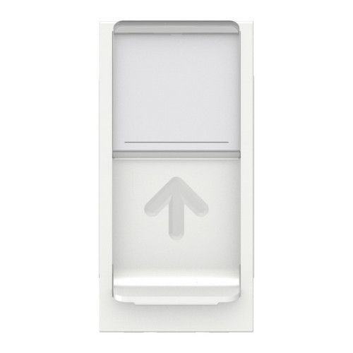 Розетка компьютерная RJ45, 6, UTP, белый, 1 модуль, Unica New Schneider NU341418