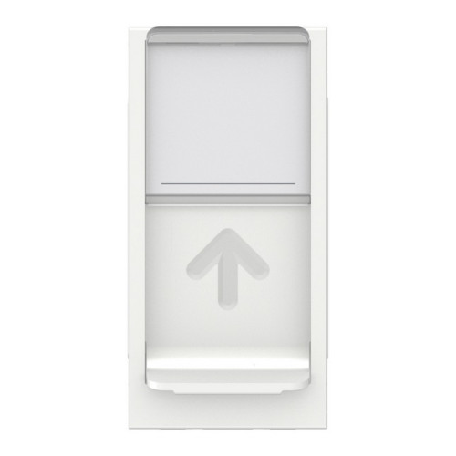 Розетка компьютерная RJ45, 6 STP, белый, 1 модуль, Unica New Schneider NU341618