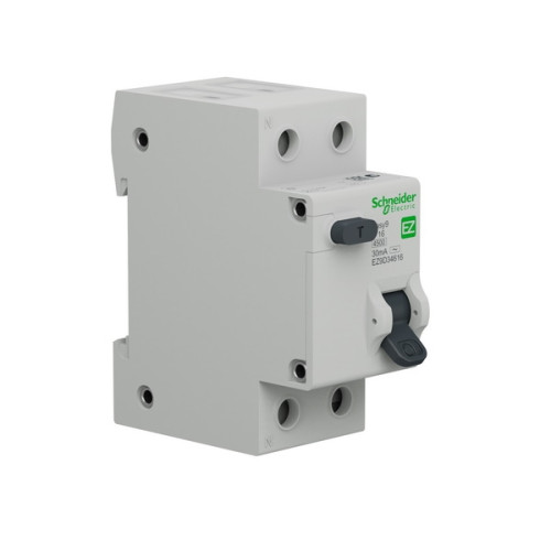 Дифавтомат 16 А, 30мА, тип С EZ9D34616 Schneider Easy9