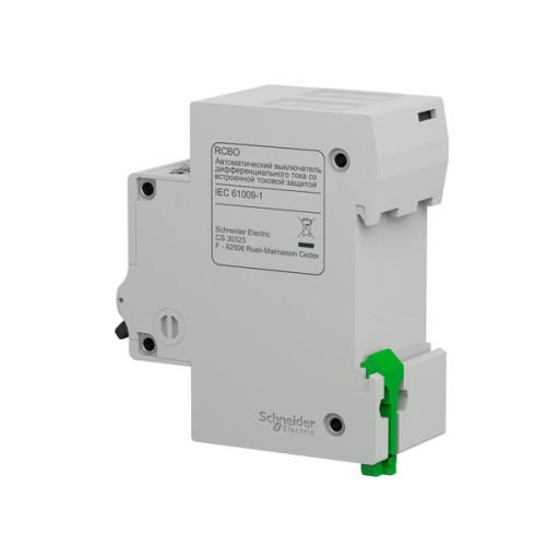 Дифавтомат 25 А, 30мА, тип С EZ9D34625 Schneider Easy9
