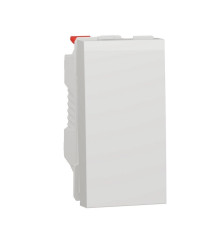 Кнопка, белый, 1 модуль, Unica New Schneider NU310618