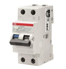Дифавтомат 6А, 30мА, уставка С, ABB DSH201 C6 AC30