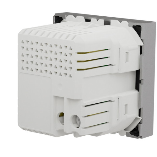 Розетка USB для зарядки, двойная, алюминий, 2 модуля, Unica New Schneider NU341830