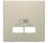 Накладка USB розетки, сахара, Merten MTN4367-6033
