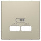 Накладка USB розетки, сахара, Merten MTN4367-6033