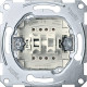 Выключатель 2-клавишный, Merten MTN3115-0000