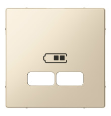 Накладка USB розетки, бежевый, Merten MTN4367-0344