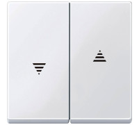 Накладка механизма управления жалюзи, активный белый, Merten MTN432425