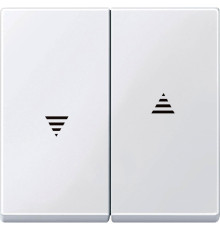 Накладка механизма управления жалюзи, активный белый, Merten MTN432425