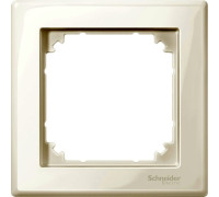 Рамка 1 пост, бежевый, Merten M-SMART MTN478144