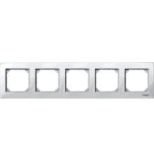 Рамка 5 постов, полярно-белый, Merten M-PLAN MTN515519