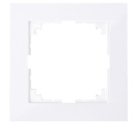 Рамка 1 пост, активный белый, Merten M-Pure MTN4010-3625