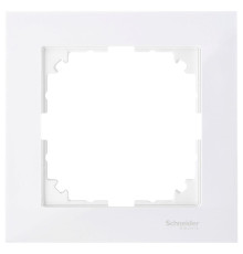 Рамка 1 пост, полярно-белый, Merten M-Pure MTN4010-3619