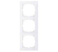 Рамка 3 поста, полярно-белый, Merten M-Pure MTN4030-3619