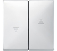 Накладка механизма управления жалюзи, белый, Merten MTN411519