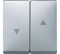 Накладка механизма управления жалюзи, алюминий, Merten MTN411560