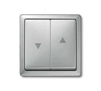 Накладка механизма управления жалюзи, сталь, Merten MTN411546