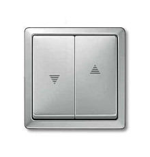 Накладка механизма управления жалюзи, сталь, Merten MTN411546