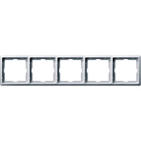 Рамка 5 постов, белый, Merten Artec MTN481519