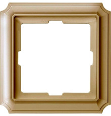 Рамка 1 пост, бежевый, Merten Antik MTN483144