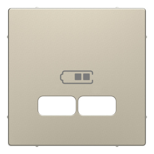 Накладка USB розетки, сахара, Merten MTN4367-6033