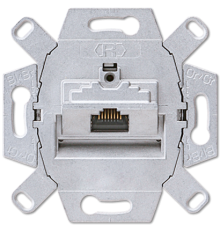 Розетка компьютерная экранированная RJ45 (механизм), Jung A500 UAE8UPOK6