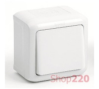 Выключатель IP44 универсальный, белый, 782363 Legrand Forix