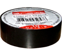 Изолента самозатухающая, 20м, черная, e.tape.pro.20.black Enext p0450013