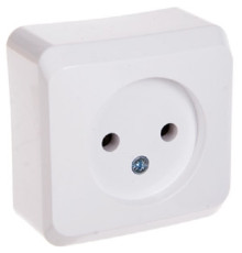 Розетка накладная, белый, Prima WDE001000 Schneider Electric