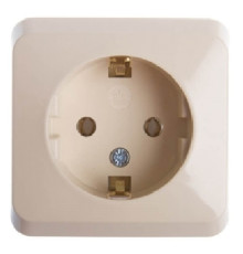 Розетка накладная со шторками, бежевый, Prima WDE001180 Schneider Electric