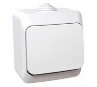 Выключатель накладной, белый, IP 44 Cedar WDE000510 Schneider Electric