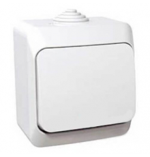 Выключатель проходной накладной, белый, IP 44 Cedar WDE000560 Schneider Electric