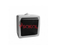Выключатель проходной накладной IP 54 Титан Sokol