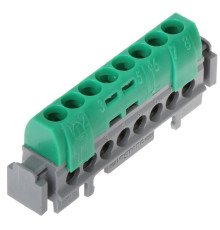Клеммный блок 8х16 мм кв, зеленый, 04832 Legrand