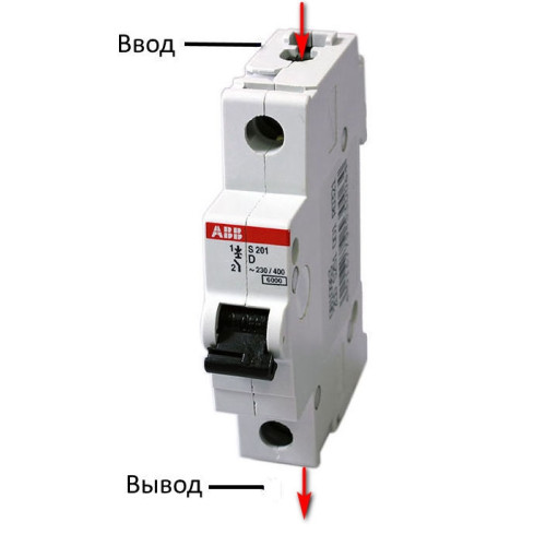 Автоматический выключатель 32А, 1 полюс, уставка B, ABB SH201-B32