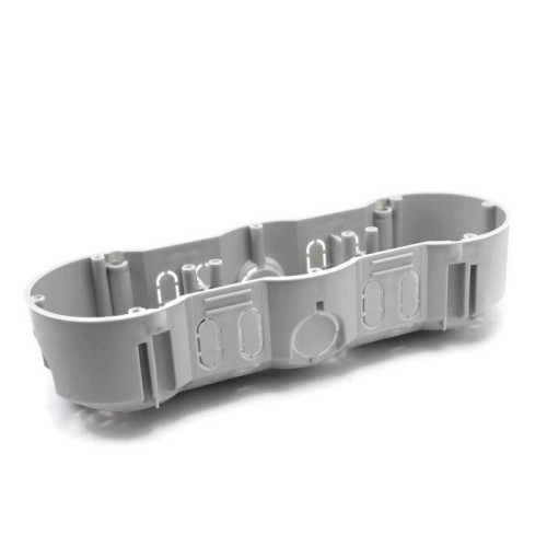 Подрозетник строенный в сплошные стены, KP 64/3 Kopos