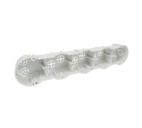 Подрозетник пятерной в сплошные стены, KP 64/5_KA Kopos