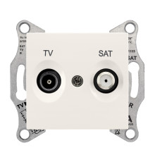 Розетка TV/SAT оконечная, кремовый, Sedna SDN3401623 Schneider