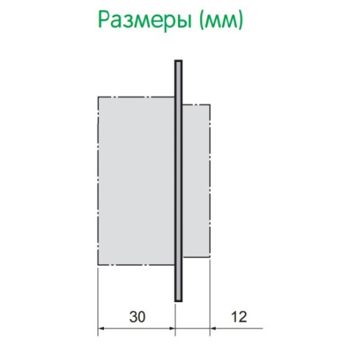 Проходной выключатель 2-х клавишный, белый, SDN0600121 Sedna Schneider