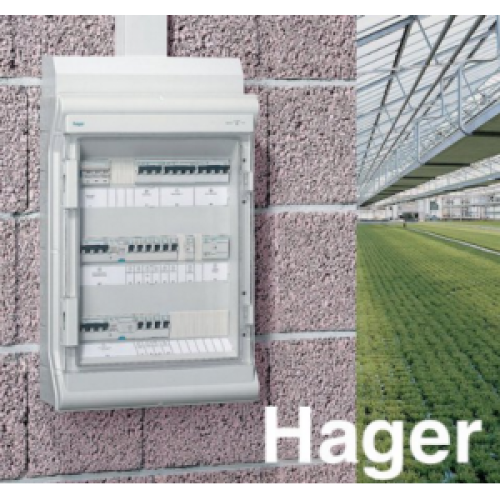 Электрощит на 54 модуля, навесной, IP65, VE318DN Hager Vector